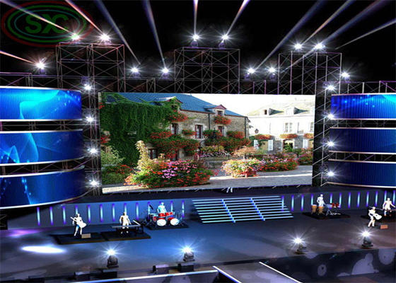 Display LED in alluminio 256*128mm Modulo interno a colori pieni con distanza di visione ottimale 6m-30m