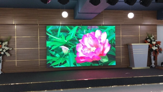 3840Hz su rinfrescano il colore pieno del nero SMD1515 di Kinglight hanno condotto lo schermo principale dell'interno P2.5 del pannello 480x480mm