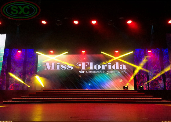 Indoor Full Color SMD2121P4 Die Cast Aluminum Cabinet Stage Led Screens con 3 anni