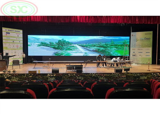schermo a LED a traliccio a colori interni P4 noleggio LED display a parete LED per eventi di matrimonio