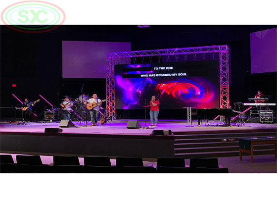 Evento Outdoor High Definition LED Rental Screen HD P4 Scenic Background LED Display Screen