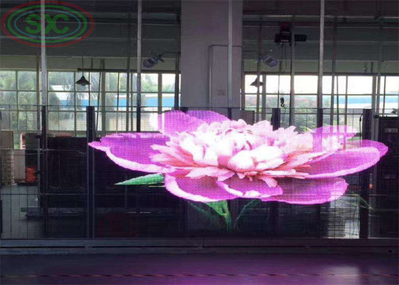 Display digitale a LED trasparente per una comunicazione efficace