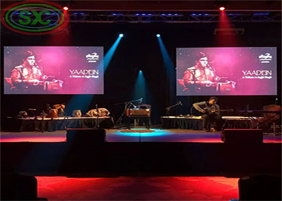 Evento Outdoor High Definition LED Rental Screen HD P4 Scenic Background LED Display Screen
