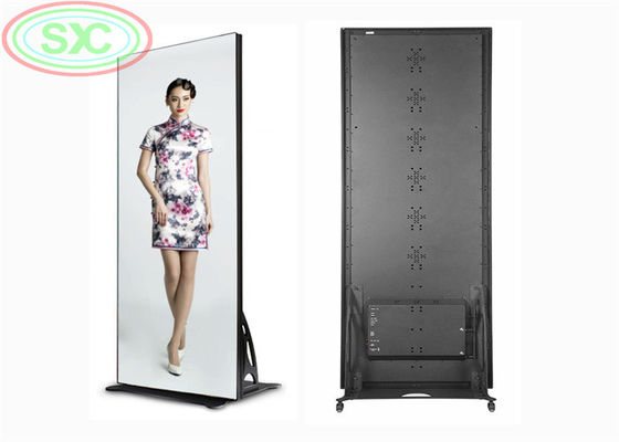 Pubblicità ad alta definizione verticale P2.5 P3 LED Poster Display Can Display rental led display screen