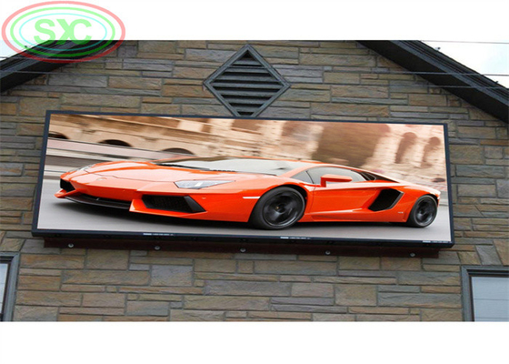 SMD 2121 segnale all'aperto a LED cartellone pubblicitario all'aperto a P8 schermo a LED cartellone ferroviario