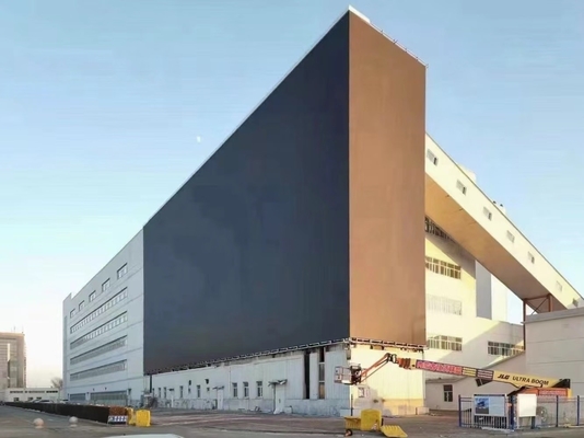 Lo schermo principale all'aperto diaply P6 P8 P10 ha riparato il video bordo esteriore del segno dell'esposizione di parete la pubblicità del contrassegno che ha condotto lo schermo