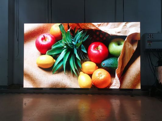 Prezzo buono Risparmio energetico all'interno display a led a colori p3.91 con regolazione automatica della luminosità e angolo di visione orizzontale di 120 gradi in linea