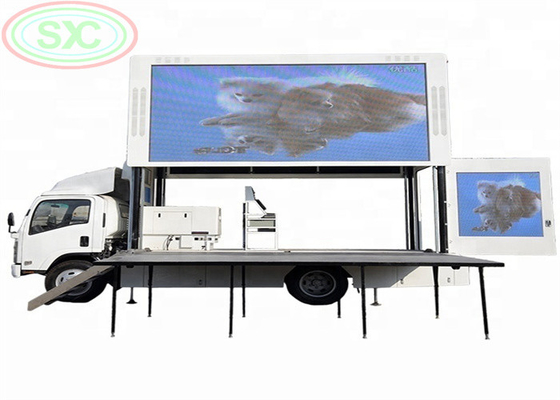 SMD 2121 schermo a LED a tre lati per la pubblicità mobile