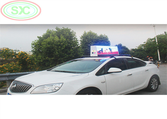 Lampade a LED bianche segnale a LED di bordo del taxi display a LED esterno P5 P6 P10 schermo a LED controllo WIFI