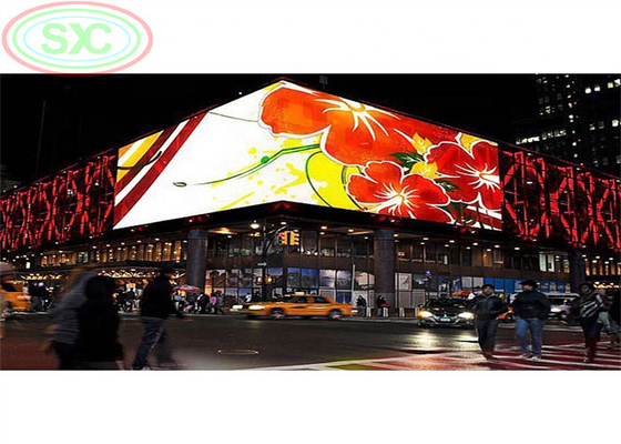 Display esterno a LED gigante 3D 4k schermo a LED segnale a LED P10 display a LED per la pubblicità mediatica