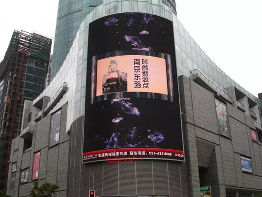 p10 videowall LED per pubblicità esterna con configurazione di pixel ad alta risoluzione e contrasto per la riproduzione