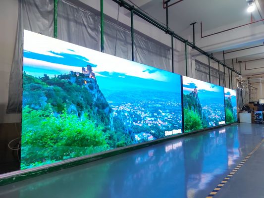 Prezzo buono Governo di alluminio all'aperto della parete 5500cd/Sqm di colore pieno P5 RGB LED video per le attività in linea
