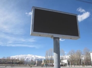 Lo schermo all'aperto di pubblicità digitale elettronica impermeabile del tabellone per le affissioni di P10 P8 960x960mm ha condotto l'esposizione