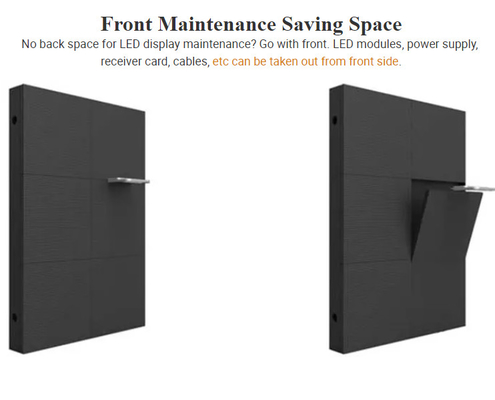 P2.5 Noleggio Indoor Fixed Advertising Led Display Screen HD 3840Hz IP43 outdoor led screen display