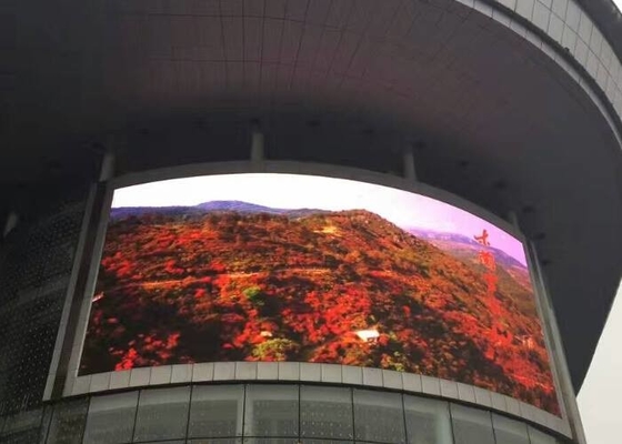 Il livello visualizzazione all'aperto della video unità di elaborazione LED della parete di velocità di rinfrescamento 3840Hz P10 LED la grande ha riparato l'installazione LED RGB Displa