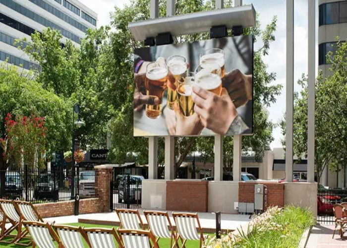 schermo di visualizzazione principale senza cuciture del LED della parete P5.95 di 1000mm x di 500mm video per la pubblicità all'aperto