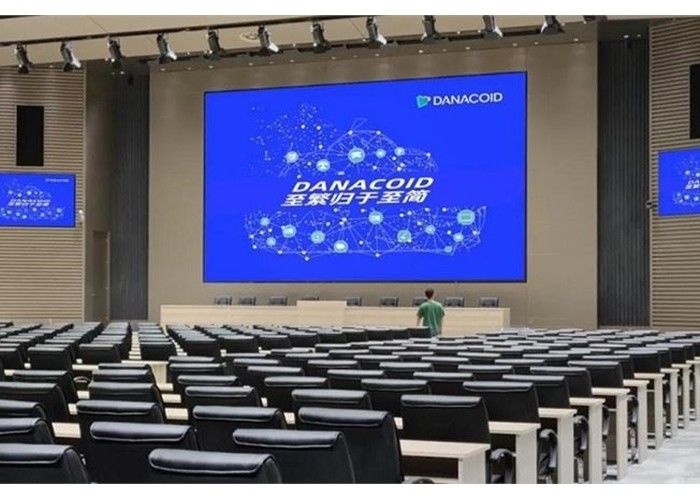 Tende principali colore pieno dell'interno P4 per le pubblicità, annuncianti schermo principale