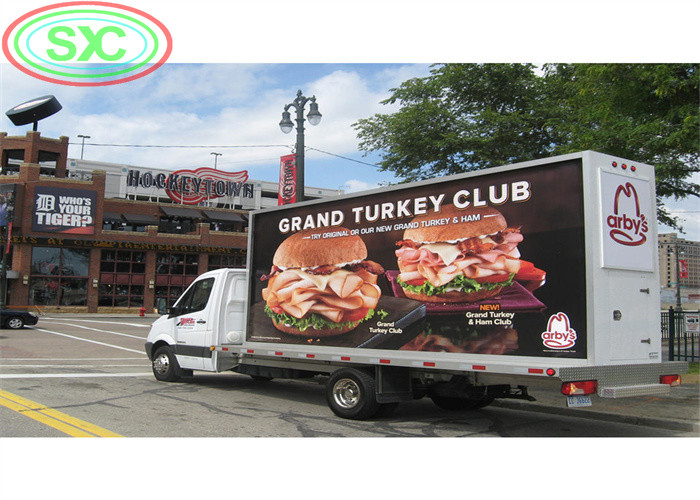 Refresh Frequency Display a LED per camion mobili 60Hz Framerate per grafica Display in movimento