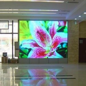 Display LED in alluminio 256*128mm Modulo interno a colori pieni con distanza di visione ottimale 6m-30m