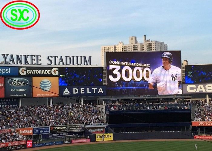 Schermo LED per stadio P8 640x640mm IP65 Impermeabile 5500CD Luminosità