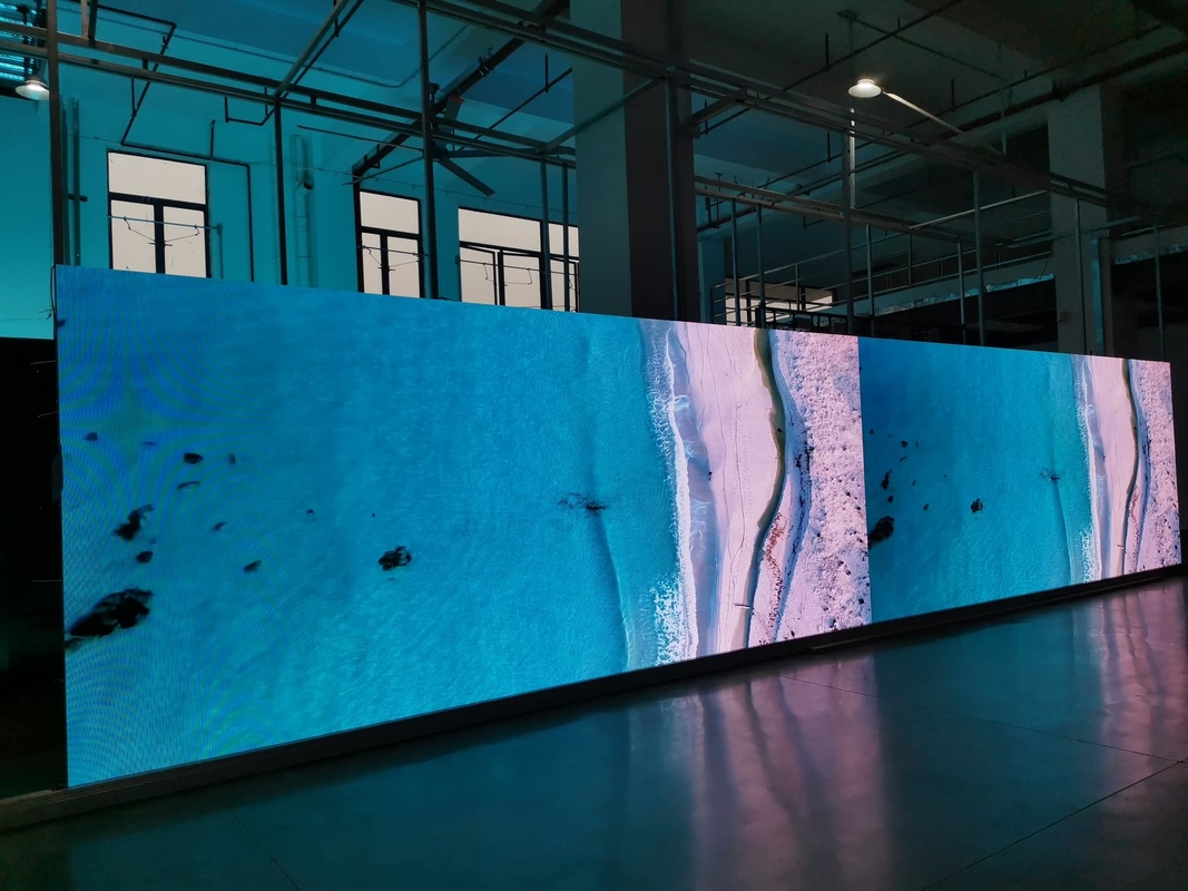 Frequenza di aggiornamento 3840Hz P3.91 Schermo LED per palco mobile a colori per noleggio di insegne