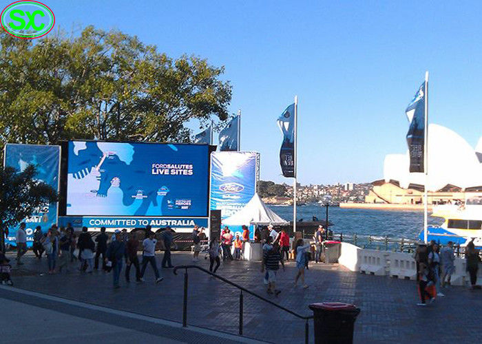 Esposizione di LED flessibile della tenda di HD P5mm, schermo sottile eccellente impermeabile di IP65 LED