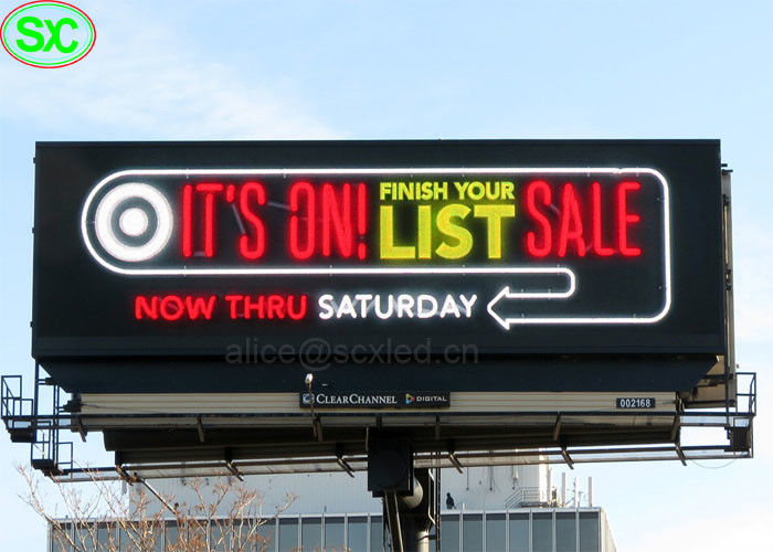 Il RGB ultra sottile P6 P8 IP65 ha condotto i tabelloni per le affissioni di pubblicità con la garanzia 3-*Year