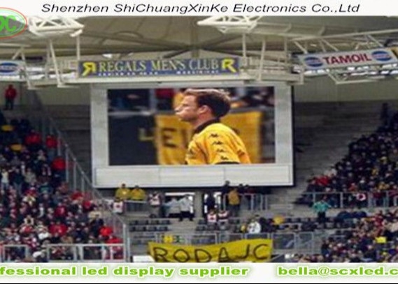 Outdoor HD High Refresh Rate Full Color P8 Grande schermo LED dello stadio