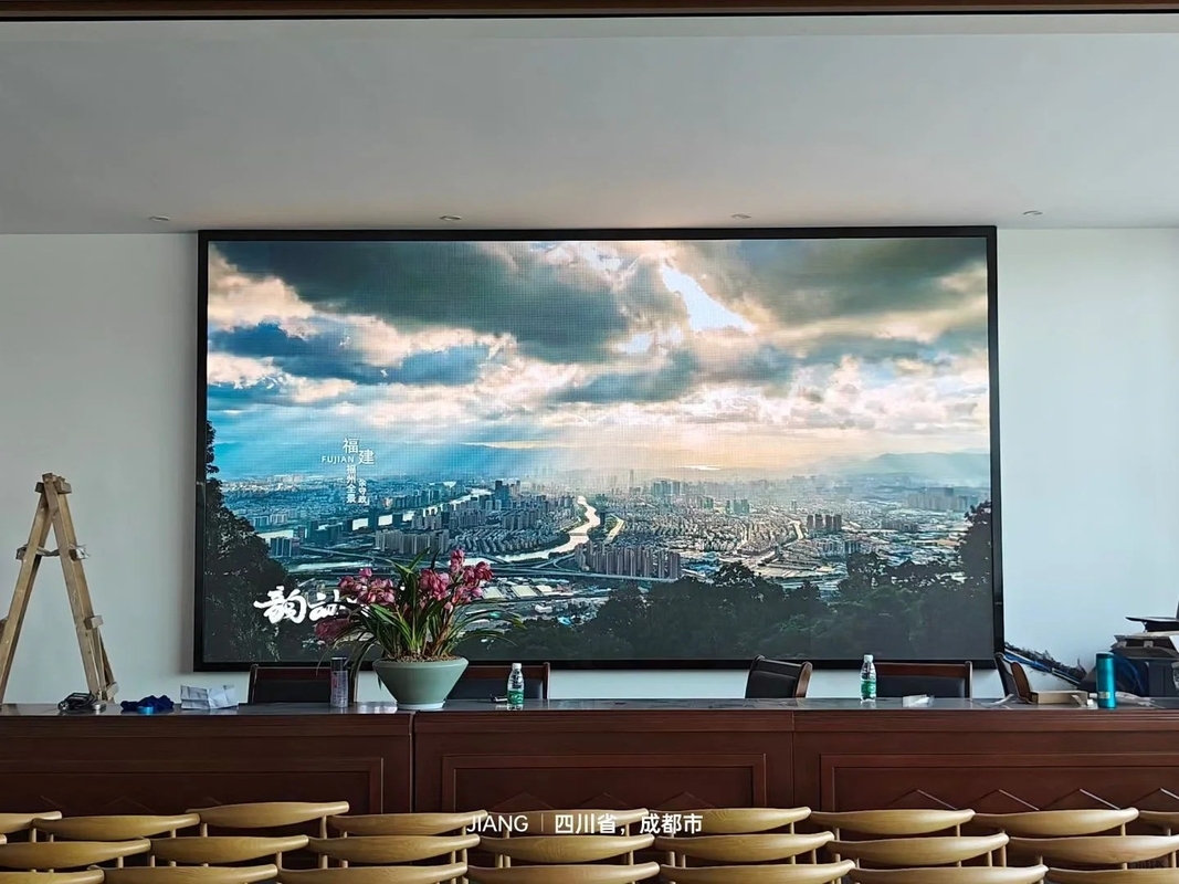 P2.5 Immagine video a colori pieni LED in alluminio a fusione 10000 punti/metro quadrato Densità di pixel