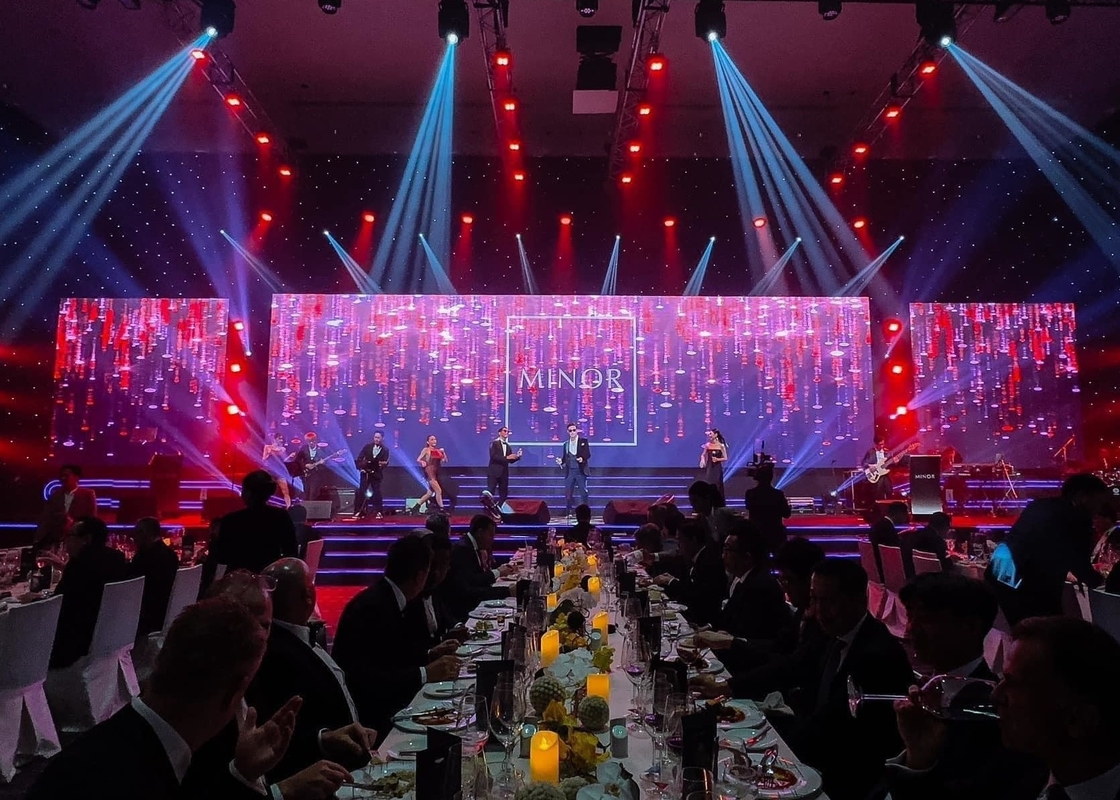 P6 Acque resistenti per la pubblicità all'aperto a LED schermo video a colori IP65 SMD3535 Per noleggio/installazione fissa