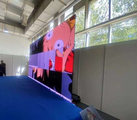 Schermo LED SMD per interni ultra-sottile P0.9 in alluminio pressofuso, display LED per palcoscenico, ecologico