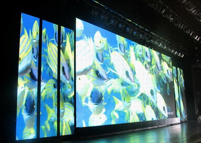 SMD LED Video Screen Die-Cast Aluminum P4 / Indoor Stage LED Display con una densità di 62.500/M2