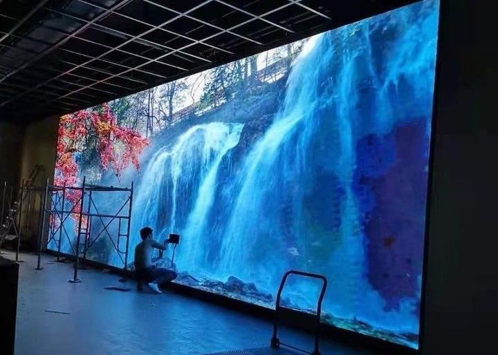 P3 P4 P5 Parete video all' interno a led, schermo grande a led Noleggio 3 anni di garanzia