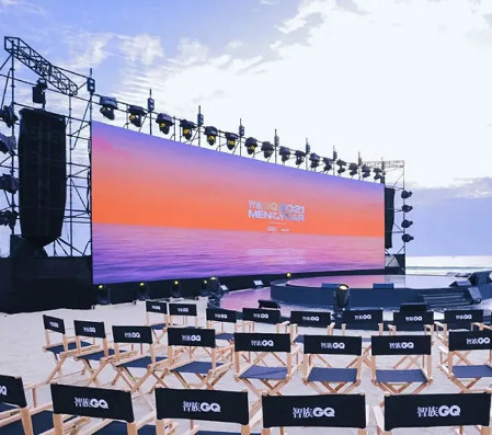 Indoor Chip Mounted LED Video Wall con rating IP e alta densità di pixel