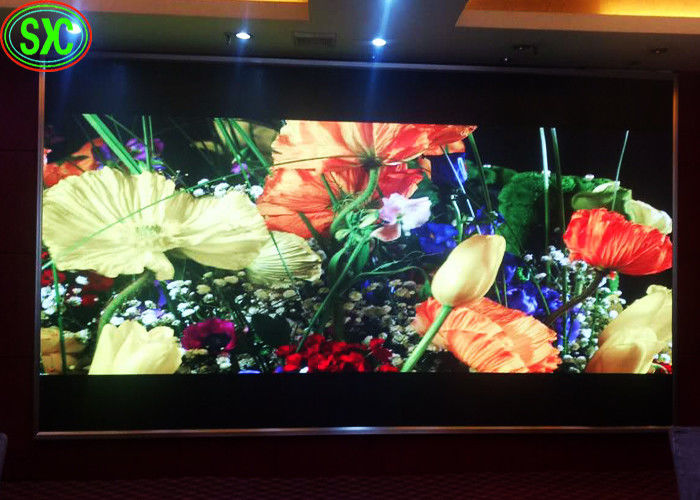 Esposizione di LED dell'interno di colore pieno di Smd di alta densità del pixel P2 512x512×75mm