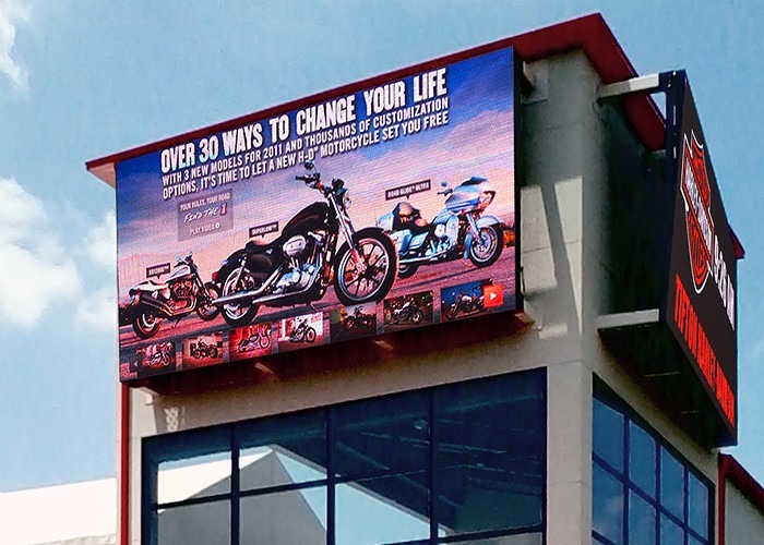 Full Color Outdoor Waterproof High Brightness LED Screen Noleggio P3 Centro commerciale Installazione