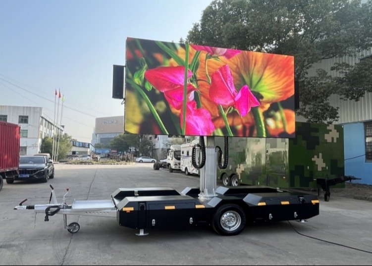 P3 Display LED per camion mobile con installazione montata sul camion e alta frequenza di aggiornamento