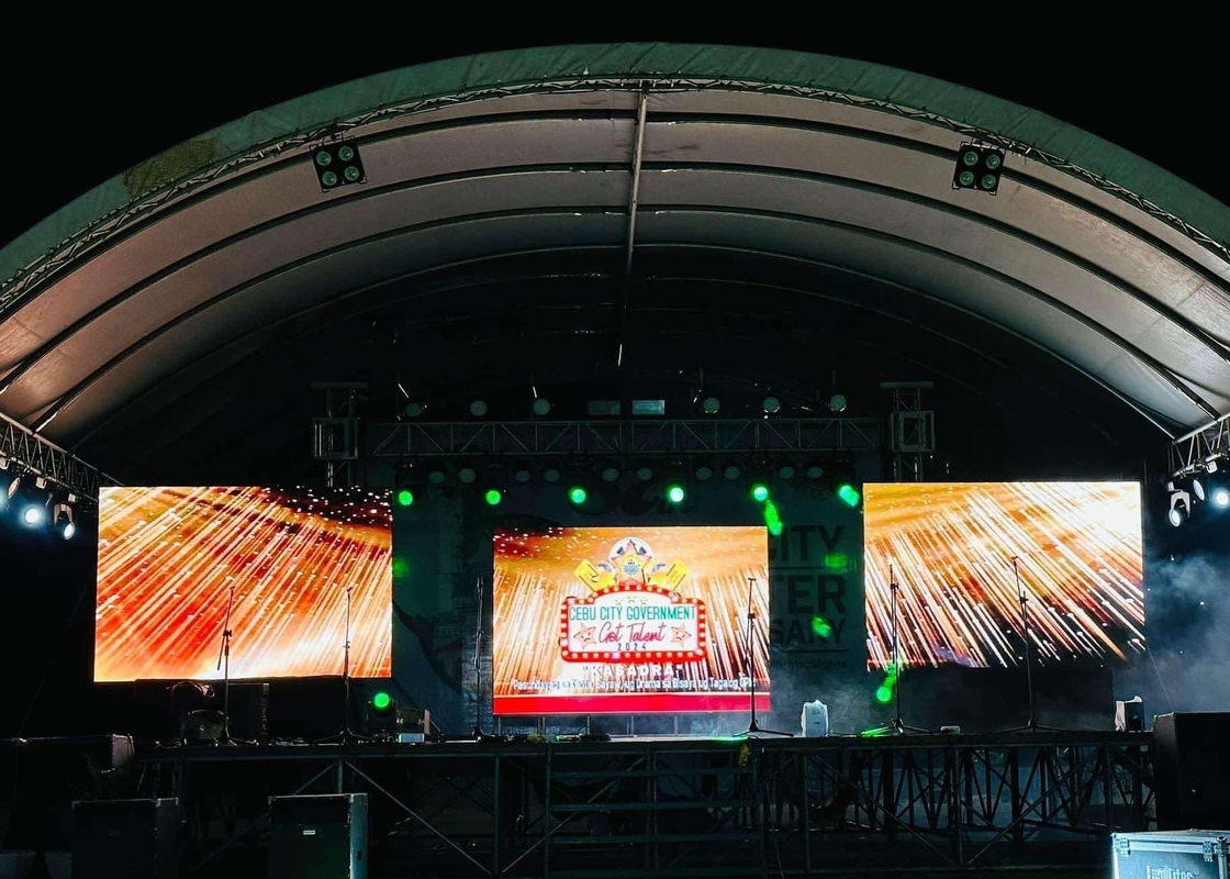 Sfondo del palcoscenico schermi a LED giganti a colori pieni interni P3 Modulo LED Video Wall