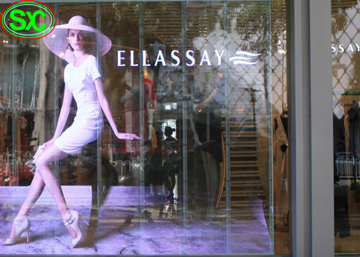 Schermo trasparente SMD 3in1 P6.25 di colore pieno all'aperto LED senza cuciture