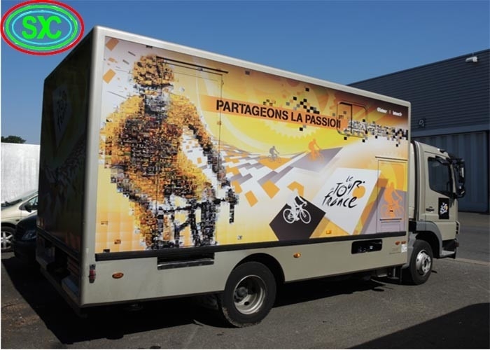 Display grafico Display a LED per autocarri mobili con 2727 dimensioni di lampada e 320x160mm dimensioni di modulo