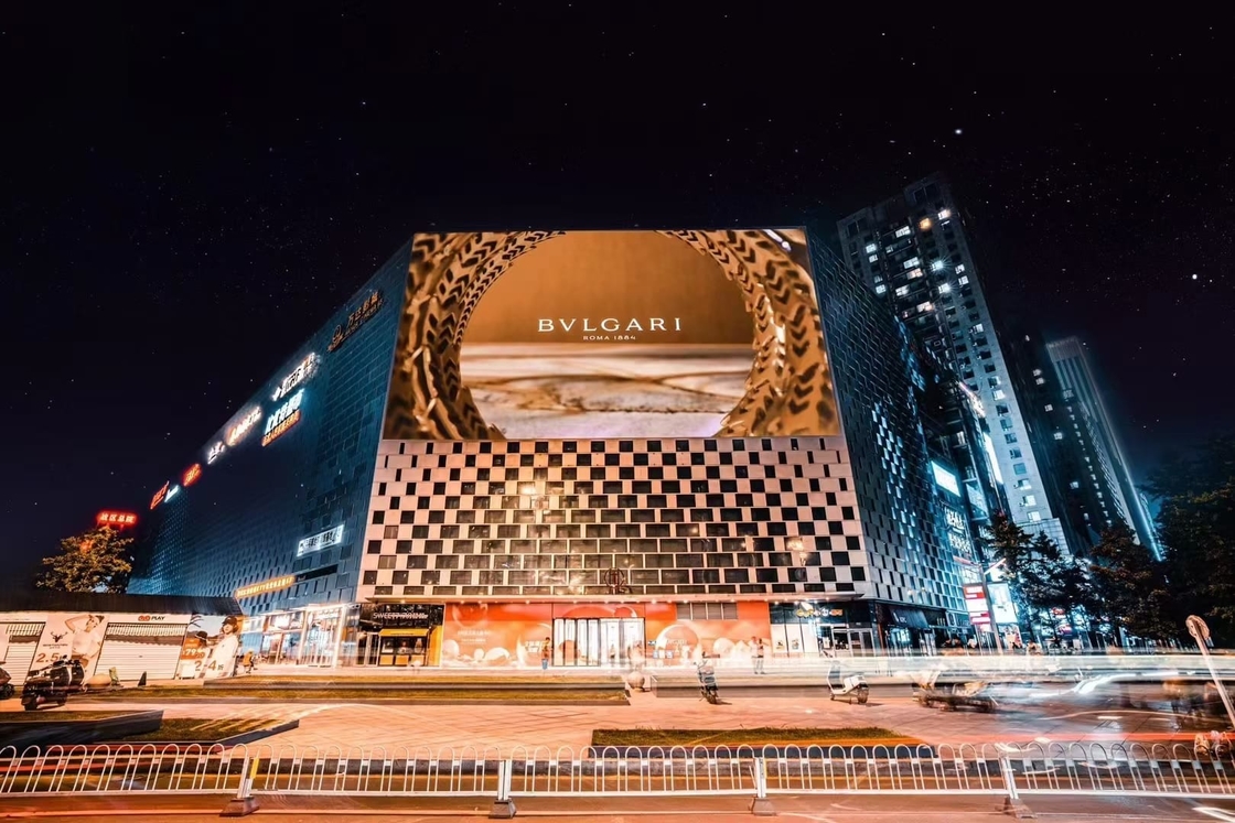 P10 Pubblicità all'aperto a colori LED Billboard Sistema di controllo Novastar Installazione fissa