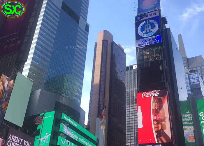 Grande bordo principale pubblicità all'aperto di pubblicità principale degli schermi di visualizzazione degli schermi P10 TV