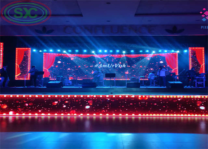 Home Theater 4K LED Video Wall P3 P4 Schermo a LED per matrimoni Display a LED interno