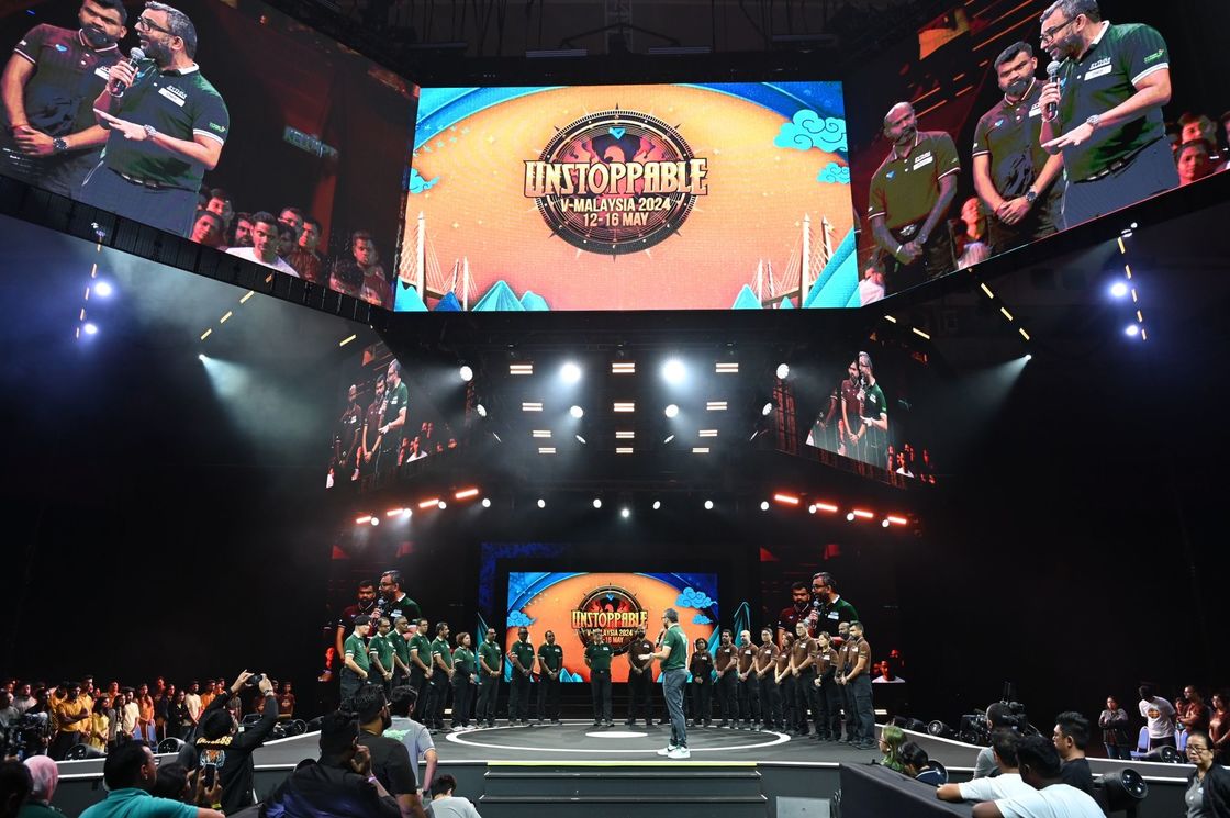 Schermo LED da stadio P4 impermeabile per esterni RGB Video Display fisso per stadio