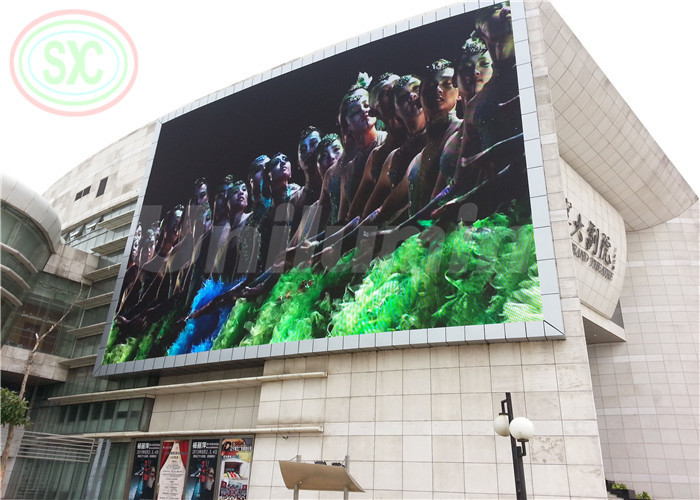 Personalizzazione di armadietto in ferro-acciaio per installazione fissa esterna LED segnale LED cartellone pubblicitario LED display per la pubblicità