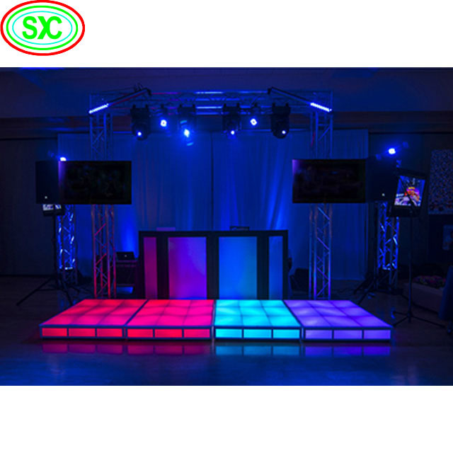 Effetto illuminazione luminosa LED Pavimento da ballo con modulo 8PCS W2 X H4 Qty e -20°C a 60°C