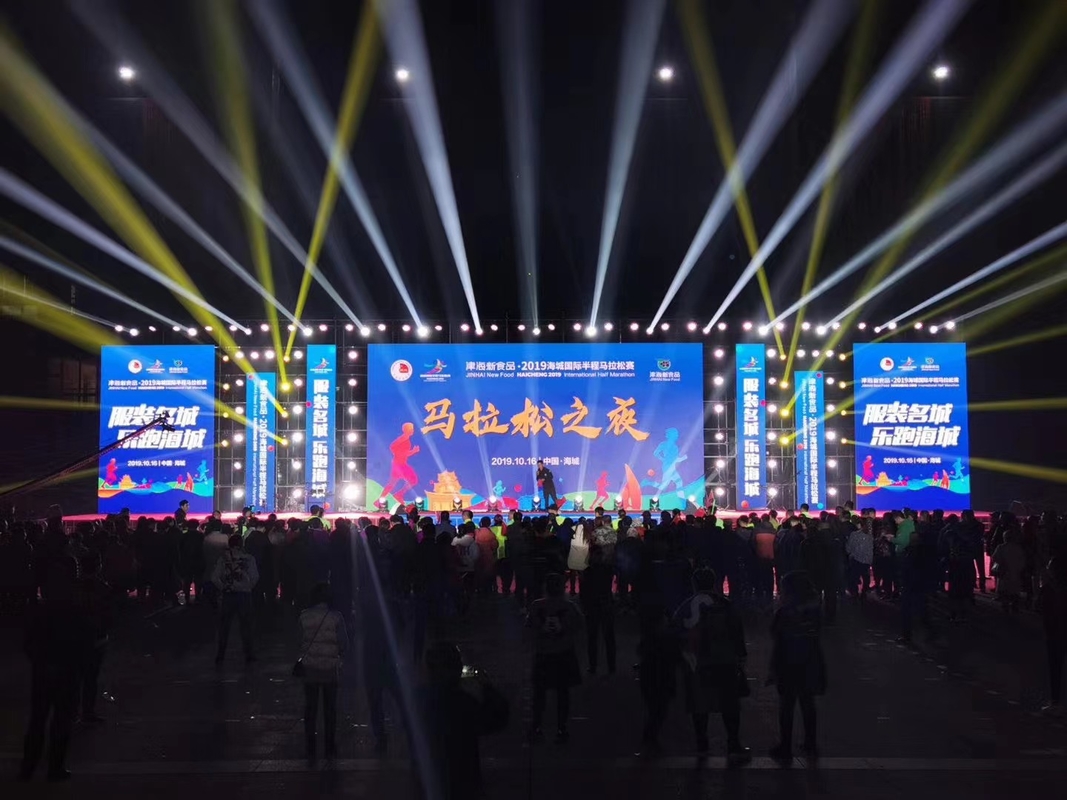 Display a LED in alluminio a fusione 500*500mm 500*1000mm Large Stage LED Panel P3.91
