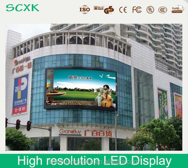 Parete media Led stabile senza sforzo e senza problemi con modulo di dimensione 3200mmx160mm