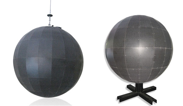 Shopping Mall and Events Sphere schermo a LED con sistema di manutenzione del servizio posteriore Voltaggio DC5V Facile da usare