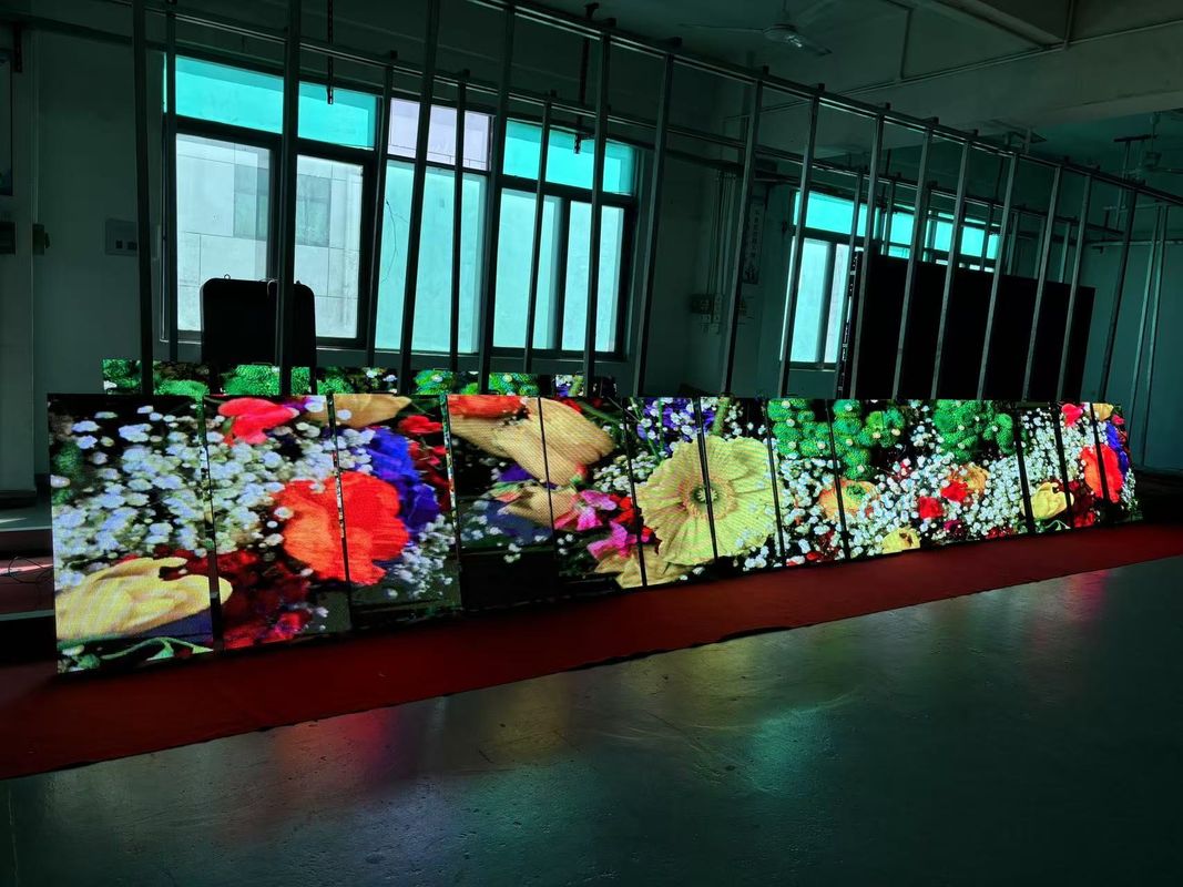 Noleggio schermo a LED per pubblicità esterna P6 32*32 Risoluzione alluminio